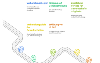 Das erste Lohnplus 2025 in der Energiebranche ist da